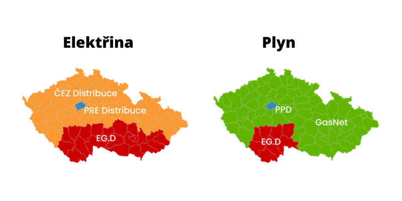 Infografika - distributor - mapy