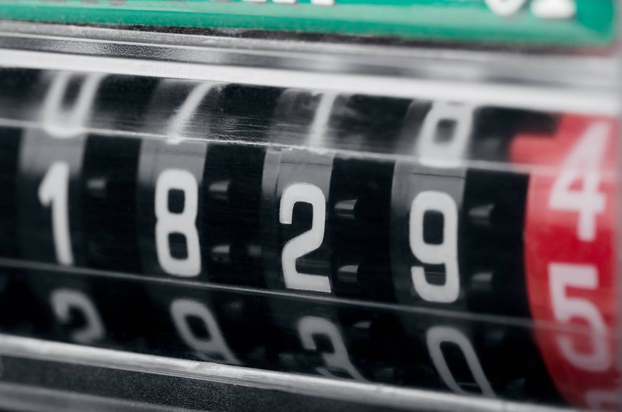 Vyúčtování za elektřinu - Elektroměr