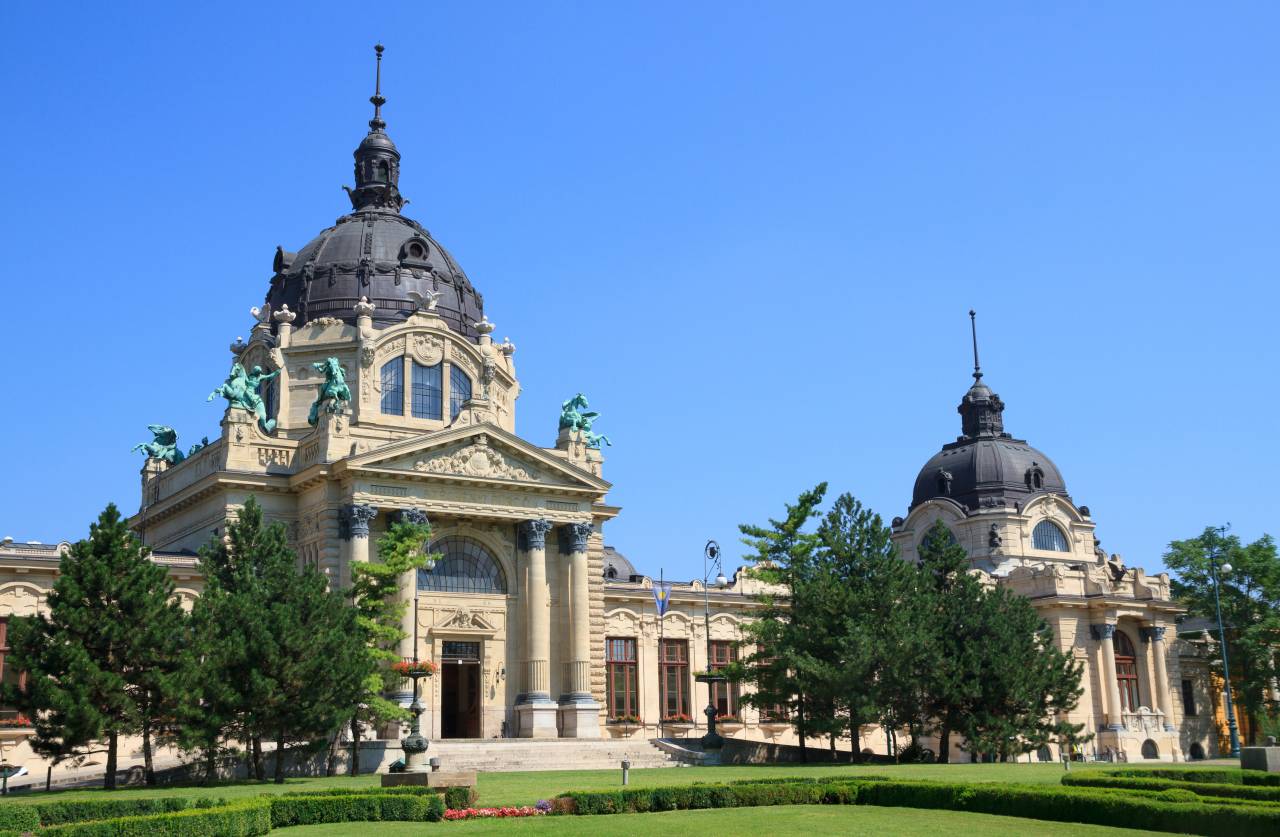 Lázně v Budapešti