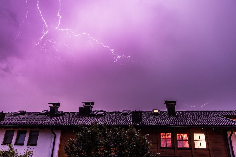 Dům při bouřce pojištění majetku