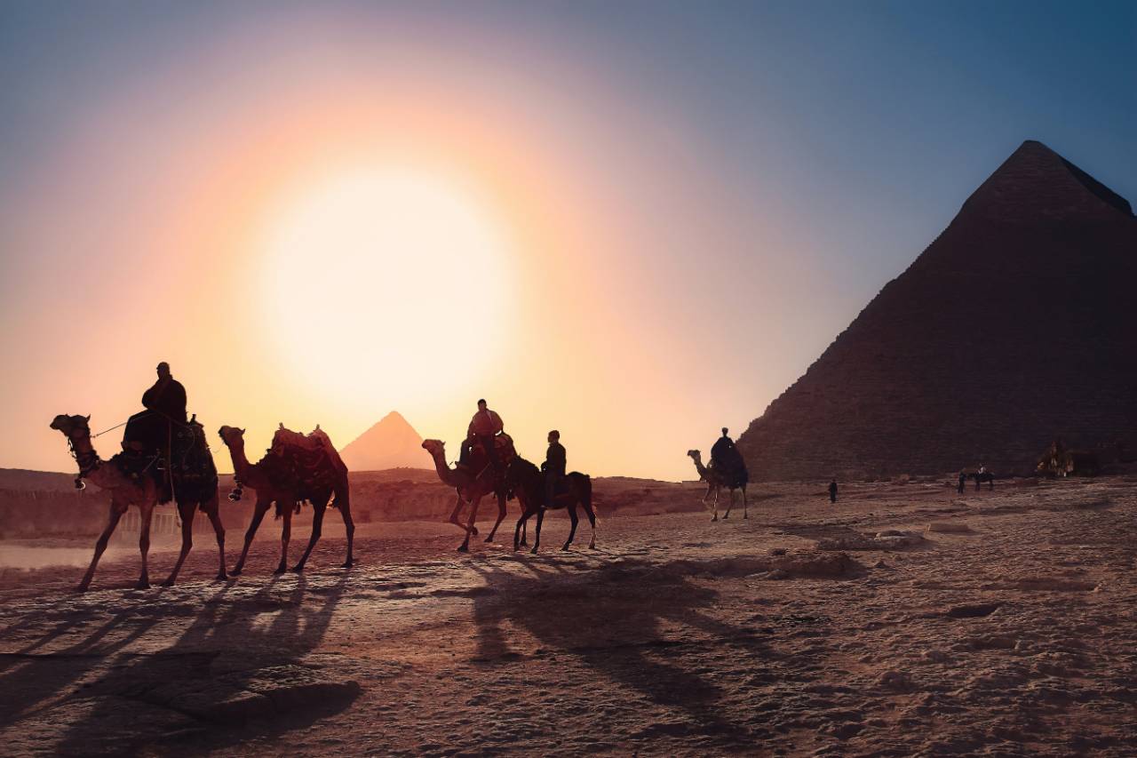 Egypt, pyramidy